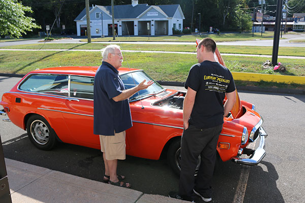 Checking engine light